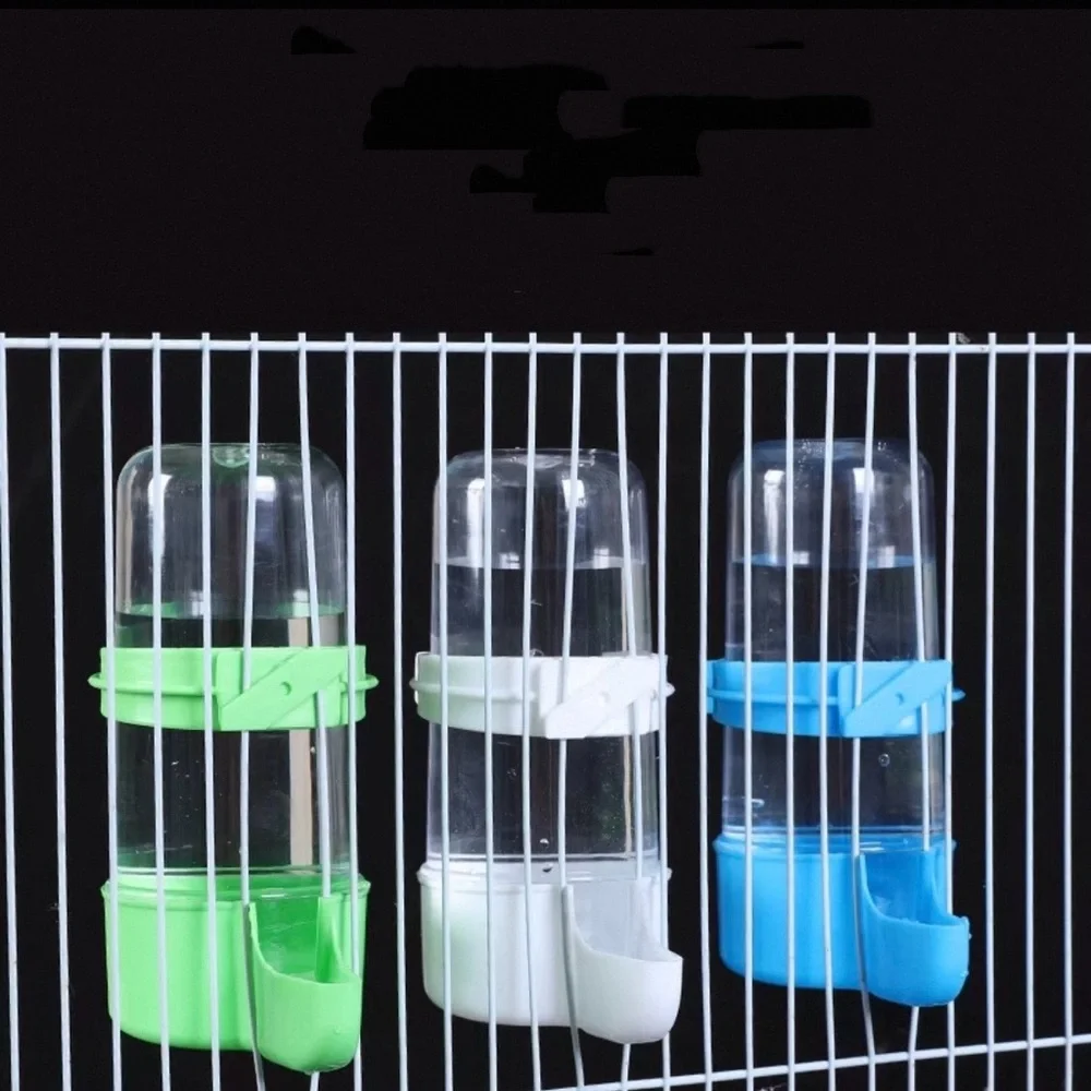 240ml Bird Water Feeder Bird Cage Water Dispenser Green